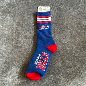 Official NFL Apparel Buffalo Bills Socks Size L